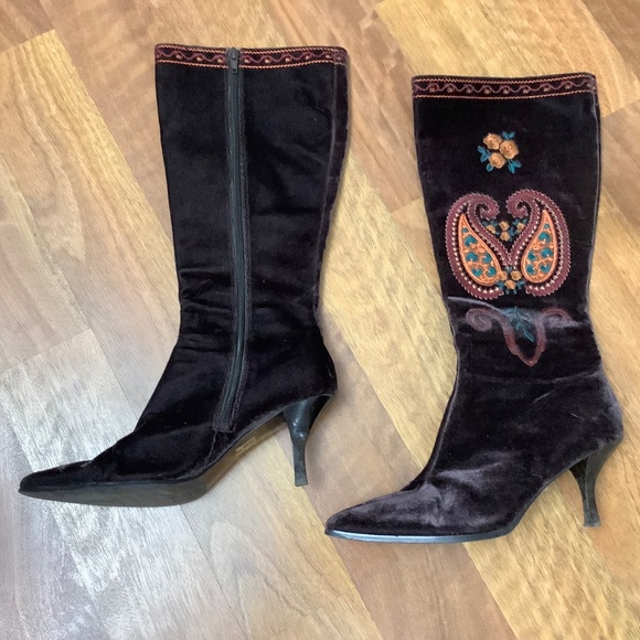 Fab Boho Suede Boots - Picture 6 of 11